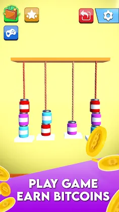 Sort by Rope - Earn Real BTC - Screenshot 1