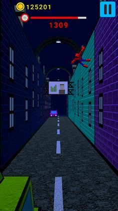 Cube Spider Web Swinging - Screenshot 3