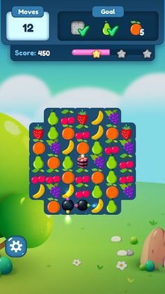 Sweet Fruit Crush - Blastup &  - Screenshot 1