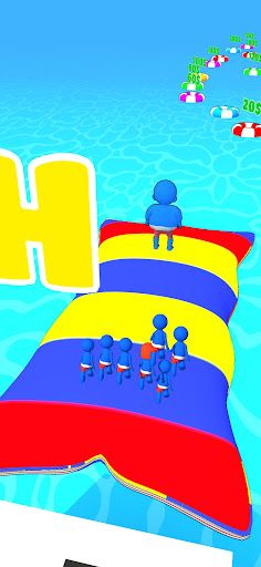 Water Pillow Jump - Screenshot 2
