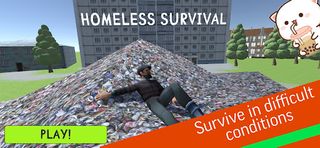 Homeless Simulator in Russia - Screenshot 1