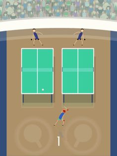 Dual Tennis - Screenshot 2