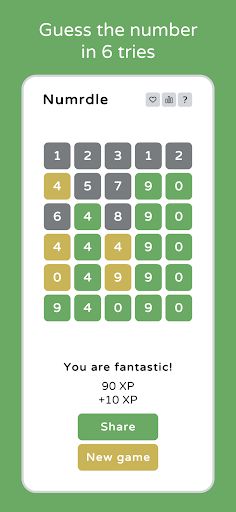 Numrdle - Screenshot 2