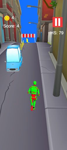 Super Robot Runner - Screenshot 2