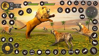 Lion Game 3d Wild Animal Games - Screenshot 2