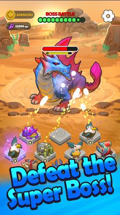 Mutant Combat Merge Game - Screenshot 2