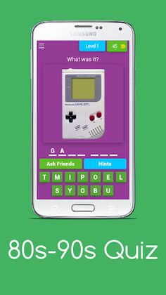 80s 90s Quiz Game - Screenshot 1