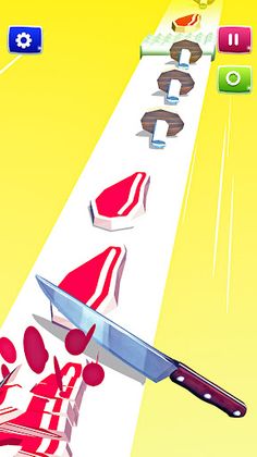 Perfect slice-Fruit Cutting 3D - Screenshot 1