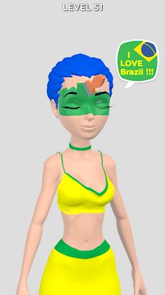 Soccer Fan Makeup - Screenshot 3