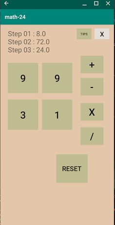 Math Game - Math 24 Game - Screenshot 2