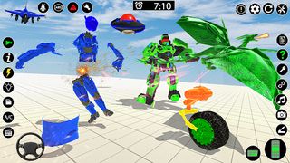 Robot Car Transformers Game - Screenshot 3