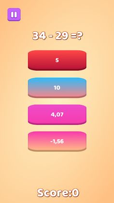 Math Quick Test Low - Screenshot 1