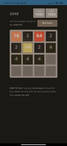 2048 2021 - Screenshot 1