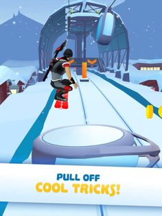 SnowRacer: Ramps - Screenshot 4