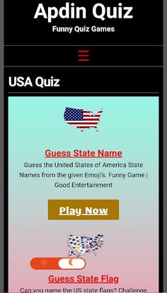 USA Quiz - Screenshot 2