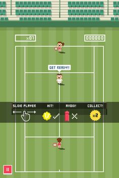 Tiny Tennis - Screenshot 2