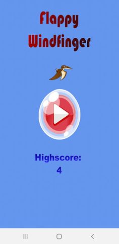 Flappy Windfinger - Screenshot 1