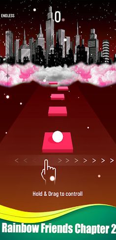 Yellow Rainbow Friend TilesHop - Screenshot 3