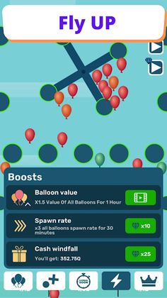 Balloons Pop Gravity: Zen Idle - Screenshot 4