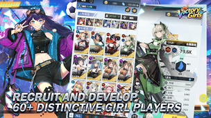 Victory Girls: Anime Soccer - Screenshot 3