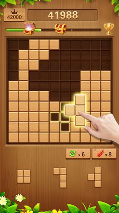 Wood Block Puzzle Addictive - Screenshot 1