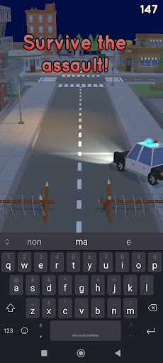 Typing Defence Game - Screenshot 2