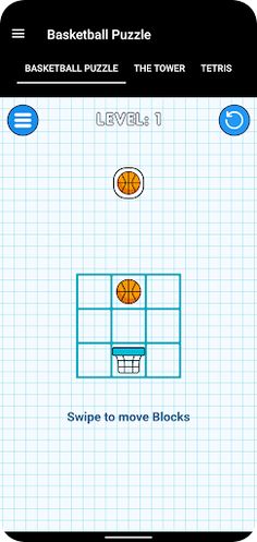 Basketball Puzzle Challenge - Screenshot 1