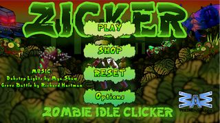 Zicker-Zombie idle clicker. - Screenshot 2