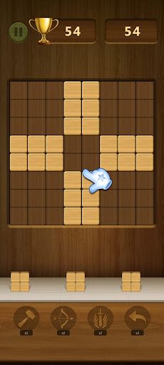 Wood block puzzle - Screenshot 2