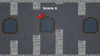 Flappy Dragon ( Red ) - Screenshot 2