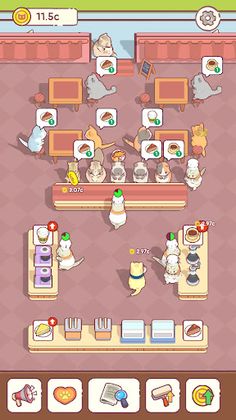 Cat Snack Cafe: Idle Games - Screenshot 2