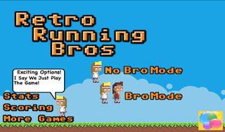 Retro Running Brothers - Screenshot 1