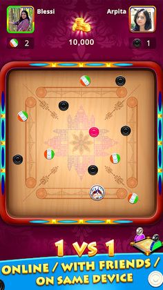 World Of Carrom :3D Board Game - Screenshot 1
