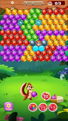 Squirrel Bubble Shooter - Screenshot 4