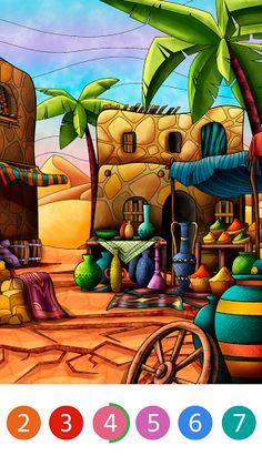 Mia's Journey - Coloring Book - Screenshot 3