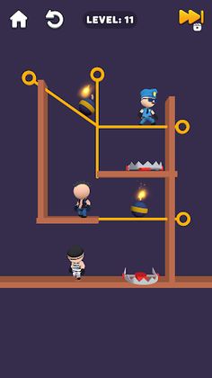 Swipe Puller : Catch the Thief - Screenshot 3