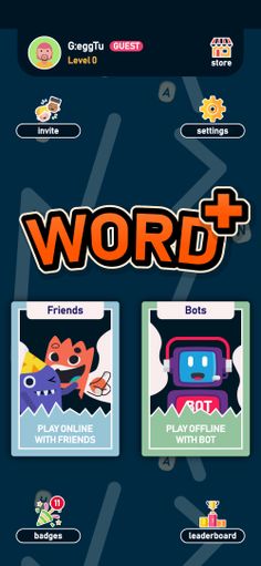 WordPlus: Unique Word Game - Screenshot 1