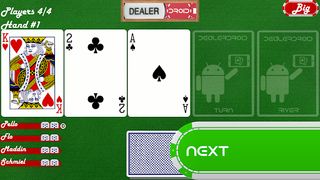DealerDroid - Texas Hold'em - Screenshot 2