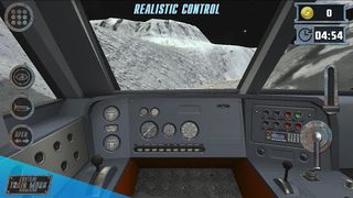 Control Train Moon Simulator - Screenshot 2