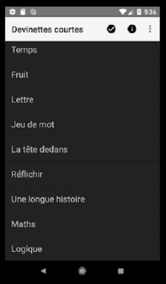 Devinettes courtes - Screenshot 2