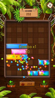 Falling Jewel Puzzle: Slide Je - Screenshot 3