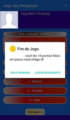 Jogo de Perguntas 2020 - Screenshot 3