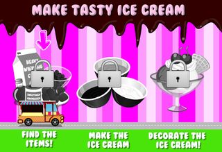 Cooking chocolate ice cream - Screenshot 1