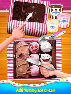 Ice Cream Cake Roll Maker - Screenshot 1