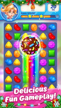 Sweets Match - Match 3 Game - Screenshot 1