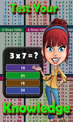 Times Tables Maths Quiz - Screenshot 2