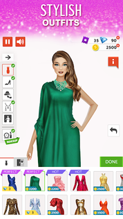 Fashion Stylist: Dress Up Game - Screenshot 2
