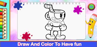 Cup Coloring Head - Screenshot 2