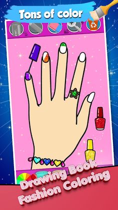 Drawing Book Fashion Coloring - Screenshot 1