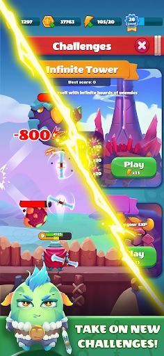 Rumi Defence: Sky Attack - Screenshot 1